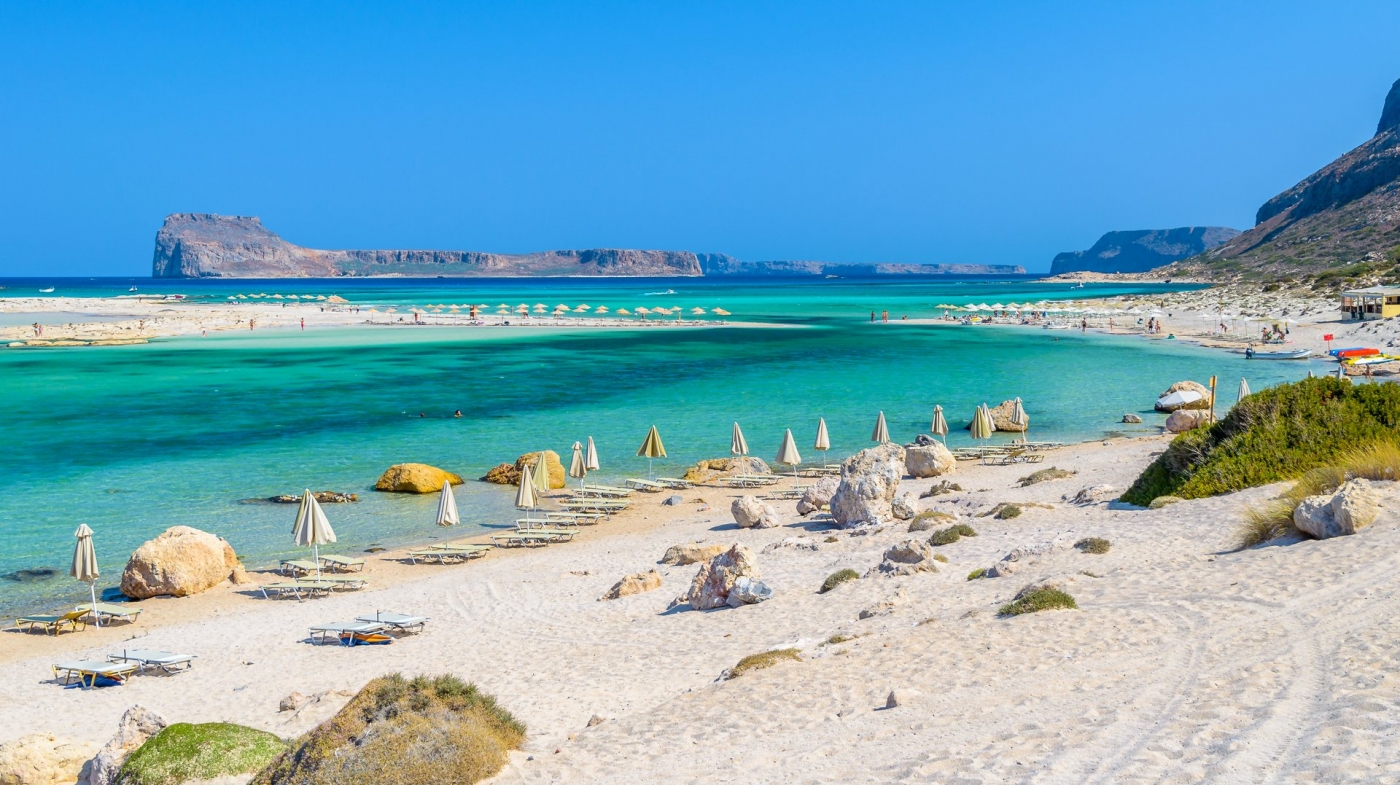 Umbrellas on beach