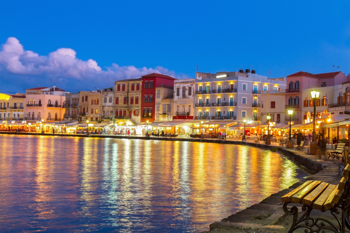 Chania harbour